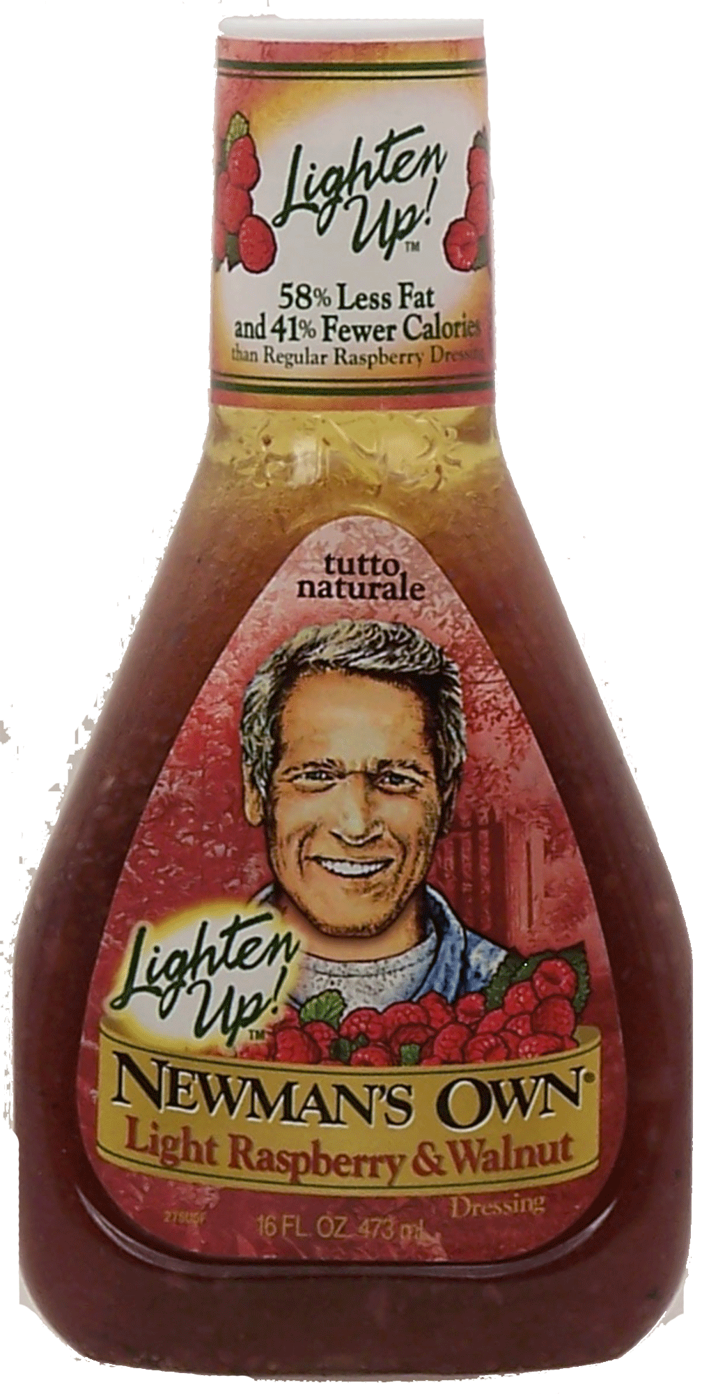 Newman's Own Lighten Up! light raspberry & walnut dressing Full-Size Picture